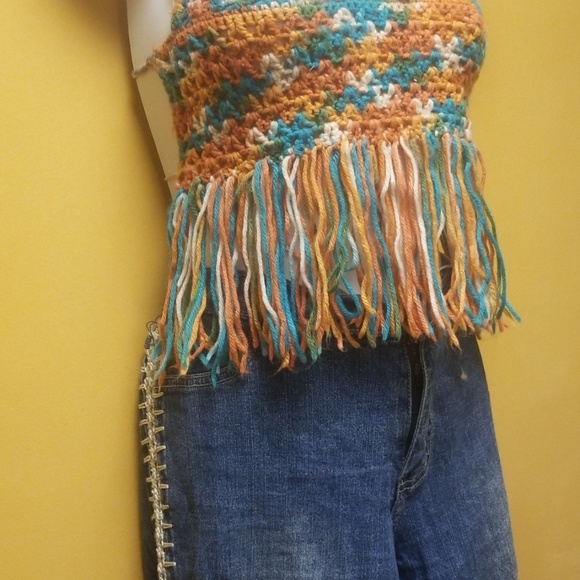 Crochet capri jeans - Picture 2 of 8